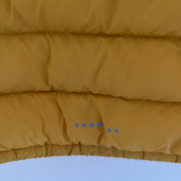 Uniqlo Kids Mustard Yellow Puffer Jacket - Picture 3 of 4